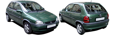 OPEL/VAUXHALL - CORSA B - Mod. 06/97 - 09/00