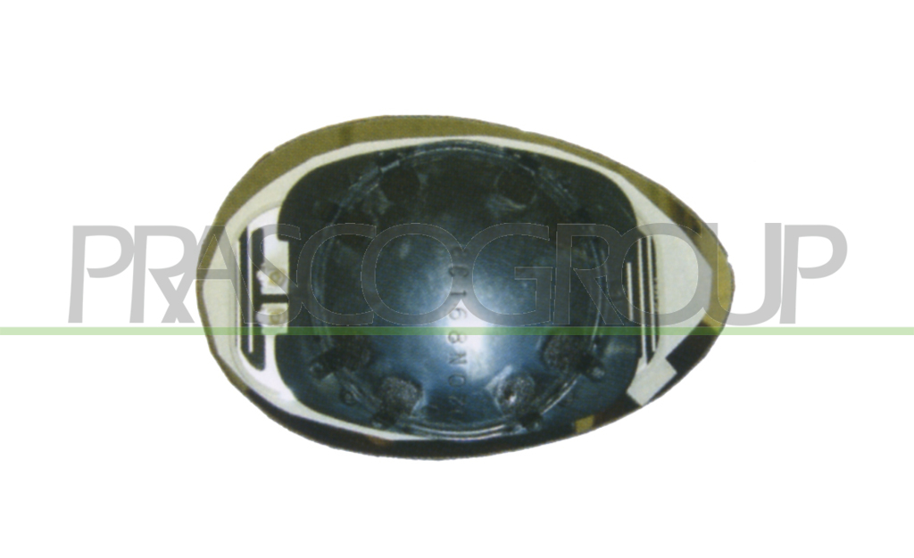 MIRROR GLASS BASE LEFT-HEATED-ASPHERICAL-BLUE