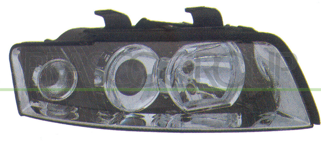 OPTICA DERECHA XENON D1S+H7 ELECTRICA-SIN MOTOR MOD. 12/2002 >