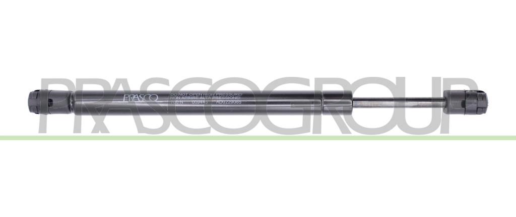 MOLLA A GAS DESTRA/SINISTRA PORTELLONE POSTERIORE - 700 N - L 297 mm - C 65 mm - Ø 18 mm - Ø 8 mm MOD. 4 PORTE