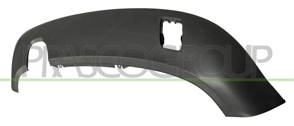 REAR BUMPER SPOILER-PRIMED-WITH TWIN EXHAUST MOD. SPORTBACK