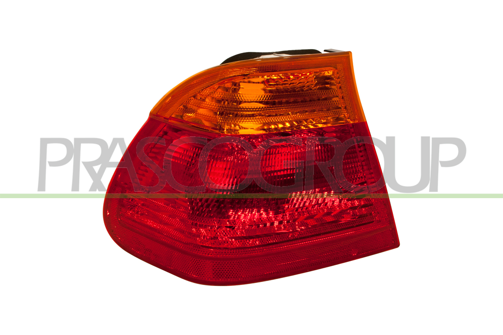TAIL LAMP LEFT-OUTER-WITHOUT BULB HOLDER MOD. 4 DOOR ORANGE/RED