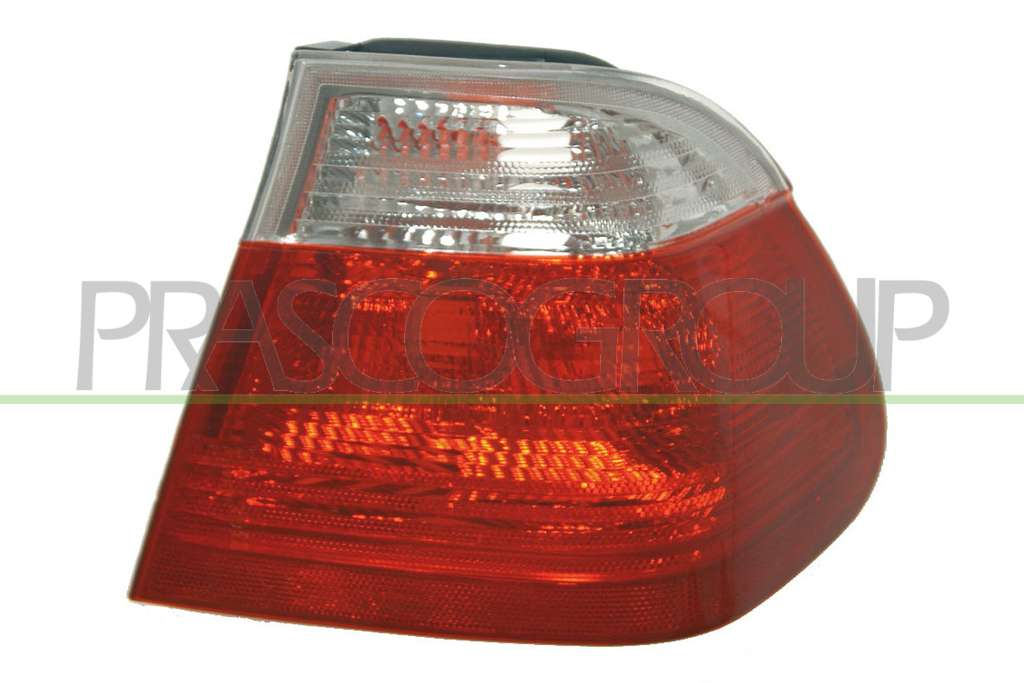 TAIL LAMP RIGHT-OUTER-WITHOUT BULB HOLDER MOD. 4 DOOR RED/WHITE