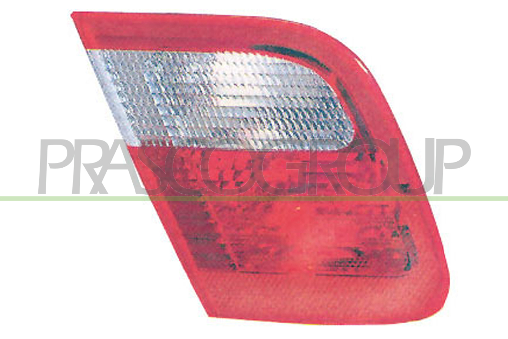 TAIL LAMP RIGHT-INNER-WITHOUT BULB HOLDER-RED/CLEAR MOD. 4 DOOR
