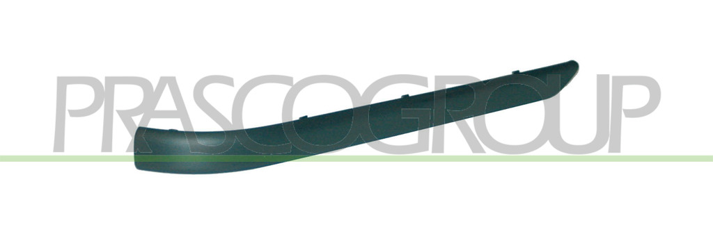 REAR BUMPER MOLDING-RIGHT-BLACK-TEXTURED FINISH