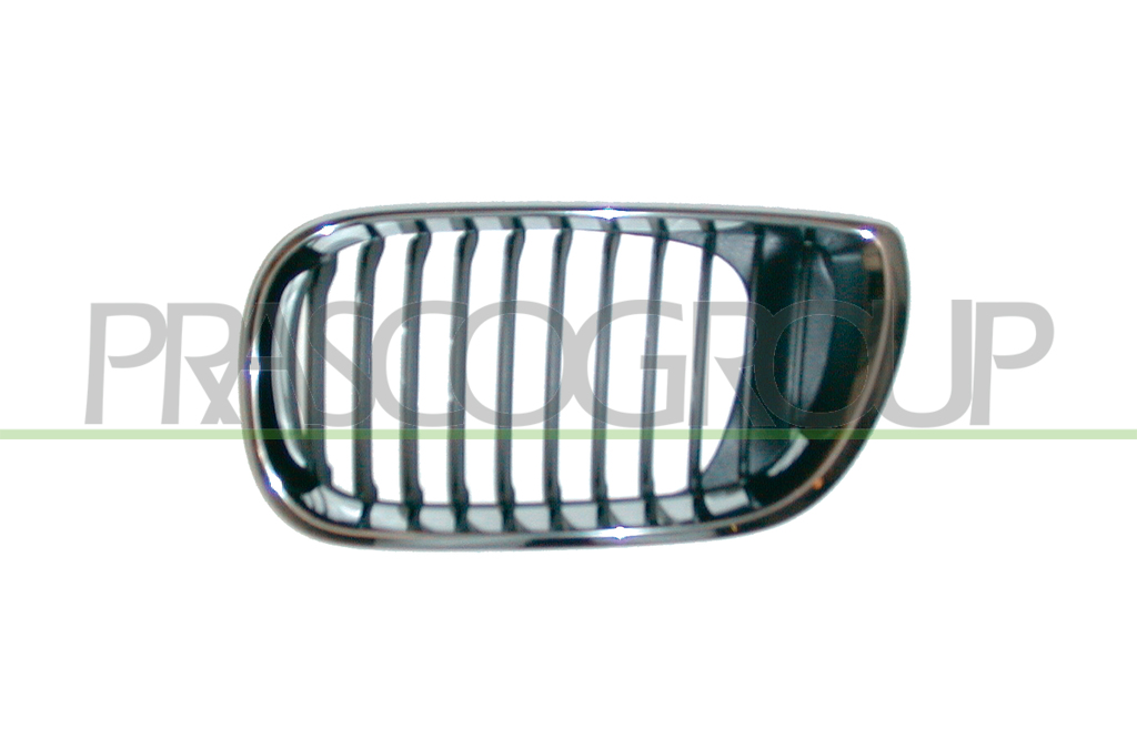 RADIATOR GRILLE LEFT-CHROME-BLACK