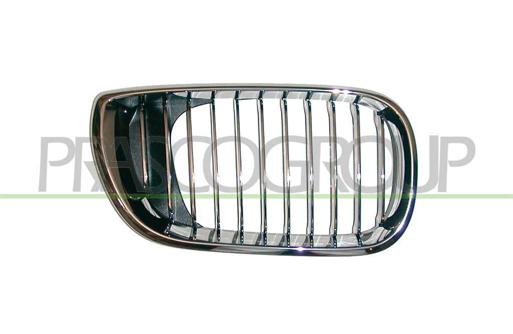 RADIATOR GRILLE RIGHT-CHROME-CHROME-BLACK