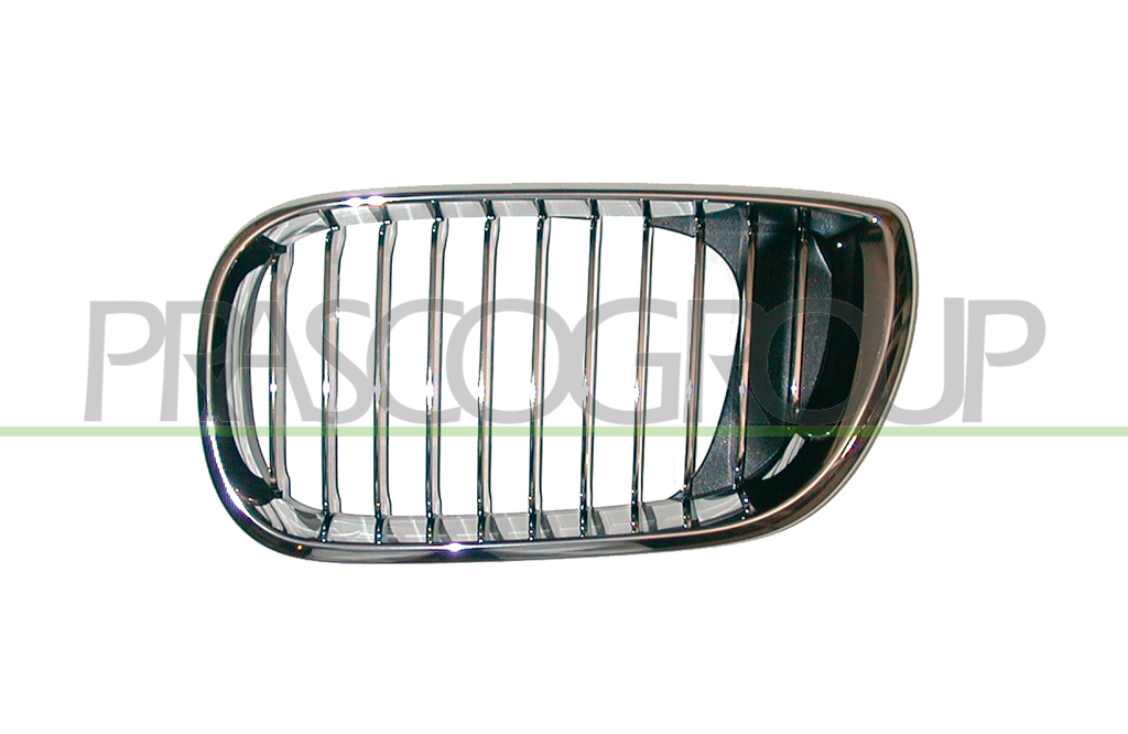 RADIATOR GRILLE LEFT-CHROME-CHROME-BLACK