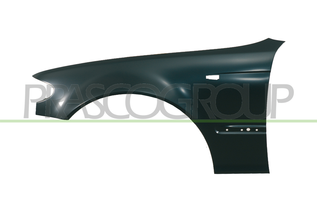 FRONT FENDER LEFT-WITH SIDE REPEATER HOLE
