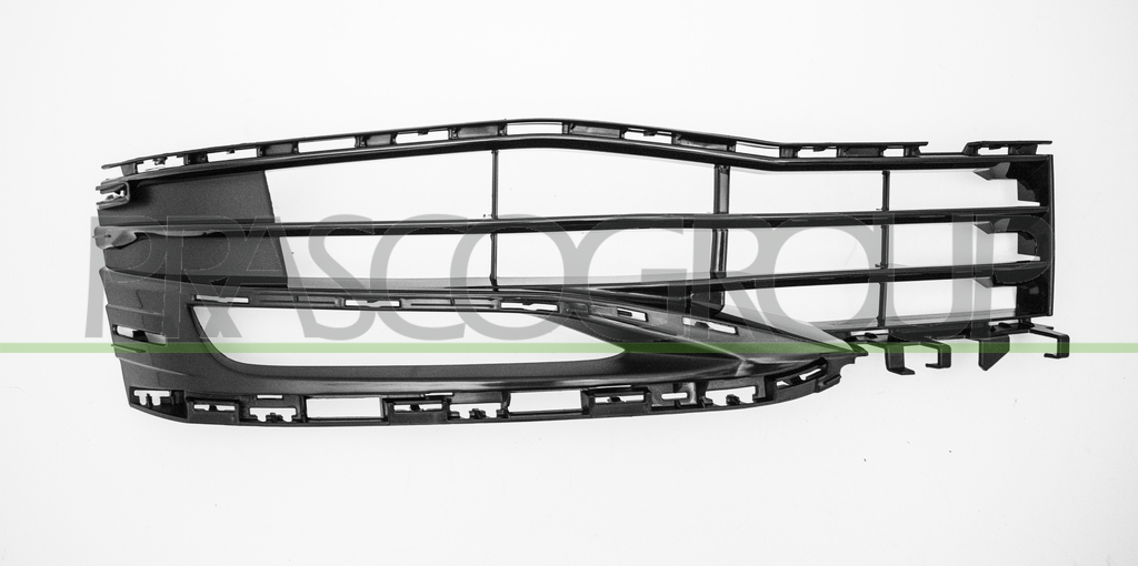 GITTER LINKS STOSSTANGE VORNE-SCHWARZ-GLAENZEND MOD. LUXURY/SPORT LINE