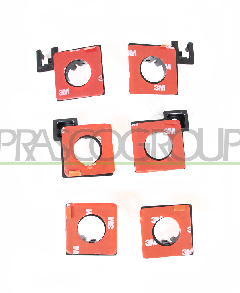 KIT SOPORTES SENSORES-PARACHOQUES TRASERO (6PCS)