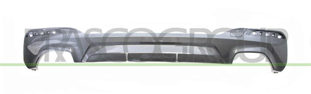 SPOILER PARACHOQUES TRASERO-NEGRO BRILLANTE CON TAPAGANCHO MOD. 530I-540I
