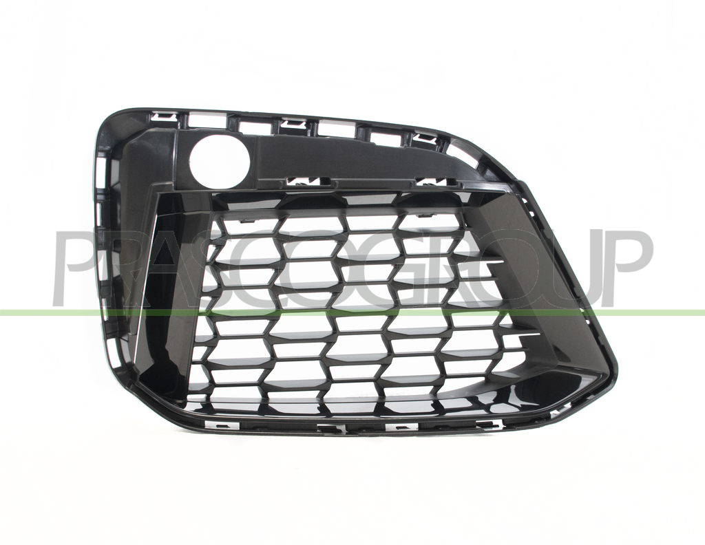 REJILLA DERECHA PARACHOQUES-COMPLETA-NEGRO BRILLANTE
