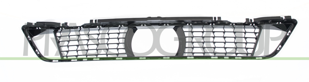 REJILLA CENTRAL PARACHOQUES-NEGRA BRILLANTE GRANULADA MOD. ACTIVE CRUISE CONTROL