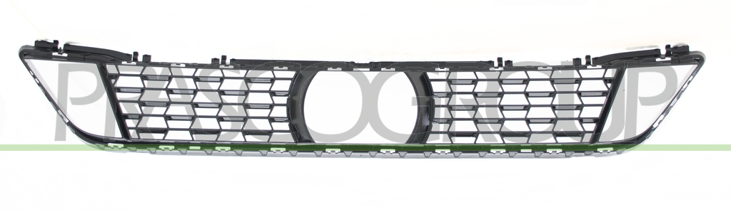 REJILLA CENTRAL PARACHOQUES-NEGRA BRILLANTE GRANULADA MOD. ACTIVE CRUISE CONTROL