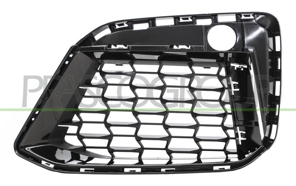 REJILLA IZQUIERDA PARACHOQUES-NEGRO BRILLANTE MOD. M550
