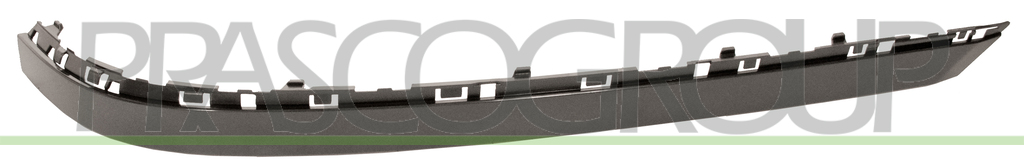 REAR BUMPER MOLDING RIGHT-WITH CHROME MOLDINGS HOLES