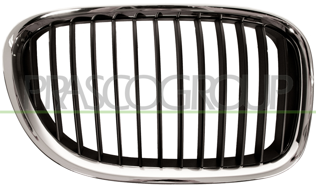 GRILLE CALANDRE DROITE CHROMEE/NOIRE 