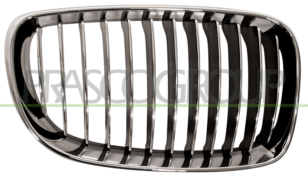 GRILLE CALANDRE DROITE CHROMEE/CHROMEE/NOIRE