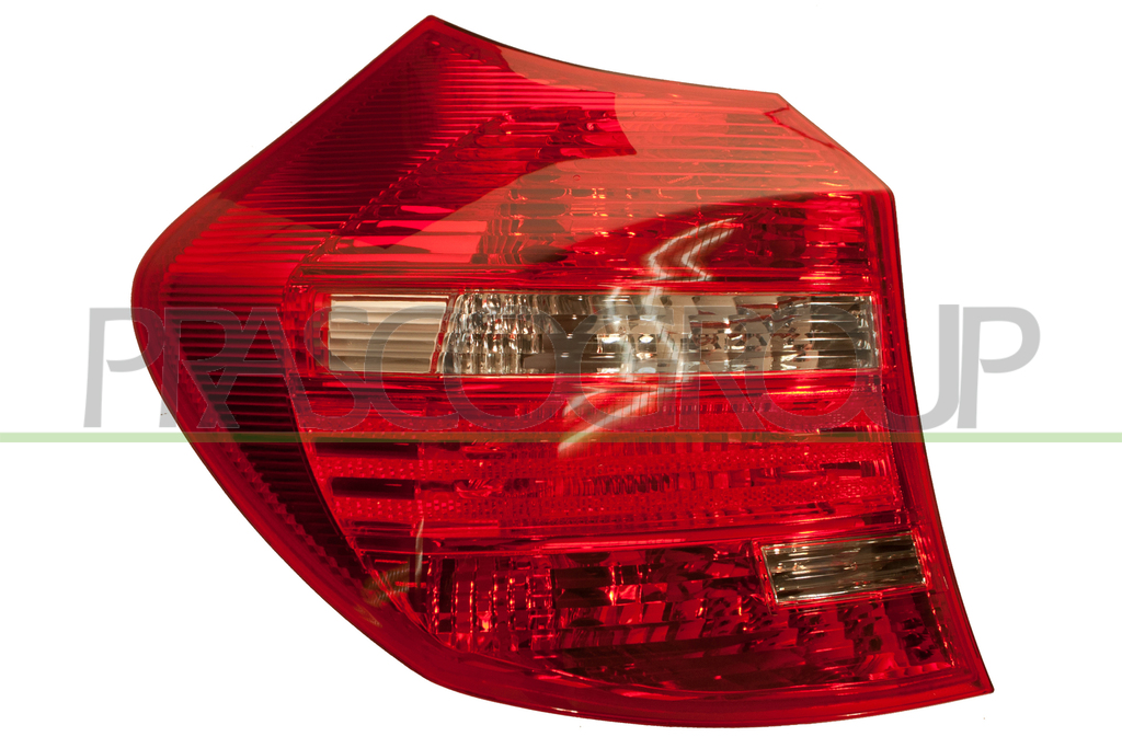FEU D'AILE ARRIERE GAUCHE SANS PORTE LAMPE ROUGE/BLANC