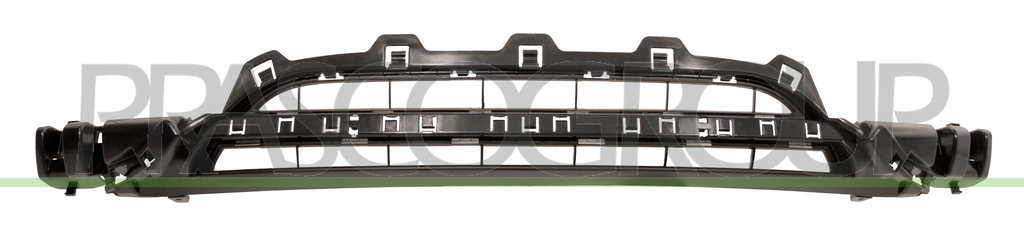 FRONT BUMPER GRILLE-CENTRE-BLACK