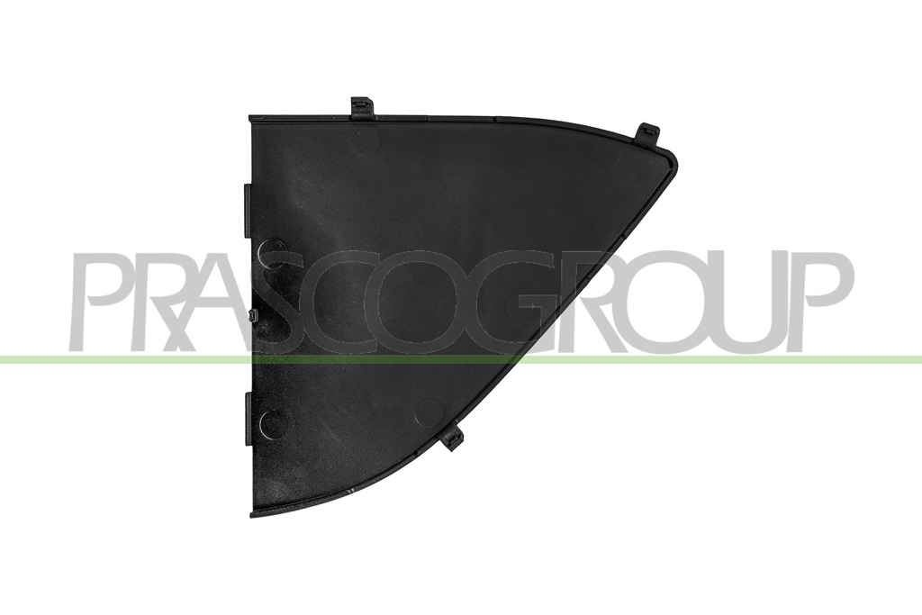 GRILLE DROITE DE PARE-CHOCS-AVANT-INTERIEURE-NOIRE-STRUCTURE'