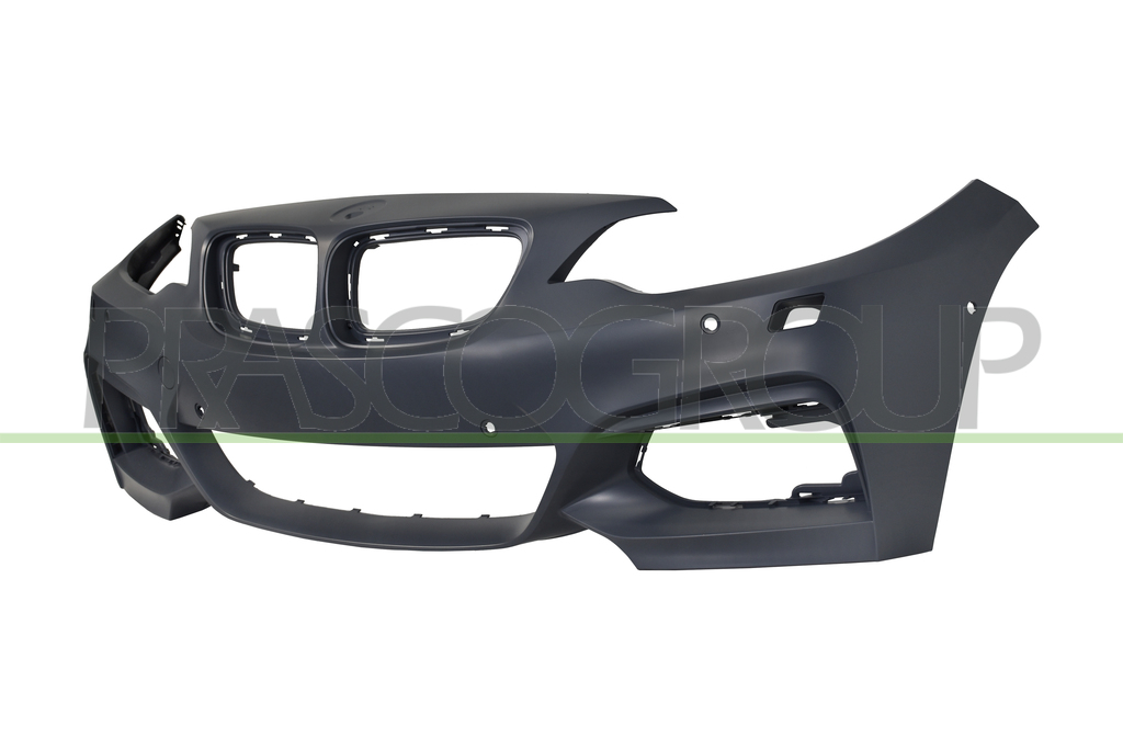 PARAURTI ANTERIORE CON PRIMER-CON TAPPO COPRIGANCIO-CON FORI PDC E PARK ASSIST+SUPPORTI-CON FORI LAVAFARI MOD. M-TECH
