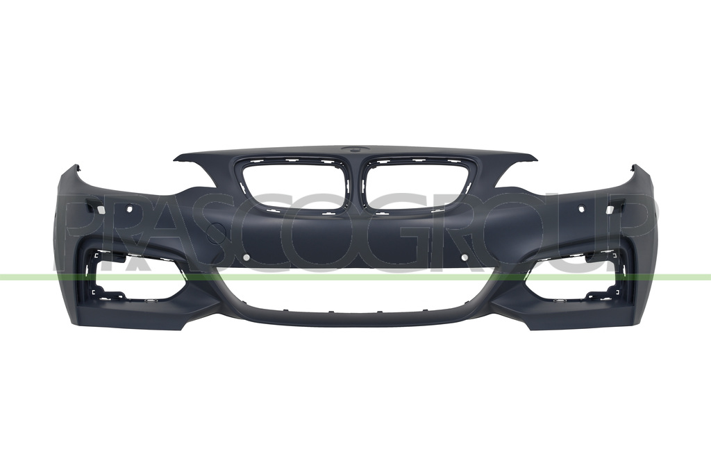 PARAURTI ANTERIORE CON PRIMER-CON TAPPO COPRIGANCIO-CON FORI PDC E PARK ASSIST+SUPPORTI-CON FORI LAVAFARI MOD. M-TECH