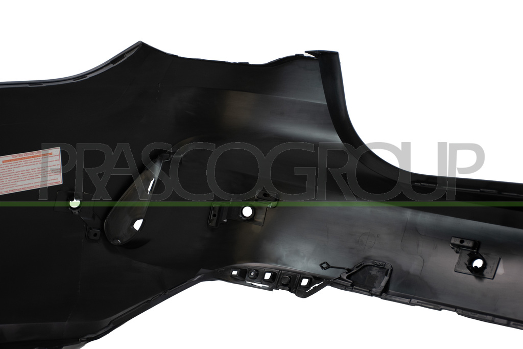 REAR BUMPER-PRIMED-WITH TOW HOOK COVER-WITH PDC AND PARK ASSIST HOLE+SENSOR HOLDERS