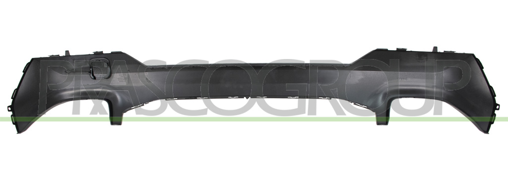 REAR BUMPER MOLDING-CENTRE-BLACK-GLOSSY-WITH TOW HOOK COVER MOD. M-SPORT M440 