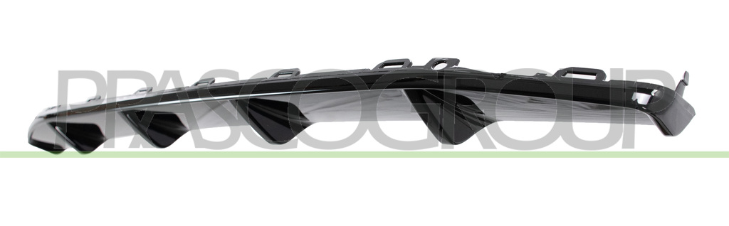 SPOILER STOSSTANGE HINTEN-SCHWARZ-GLAENZEND