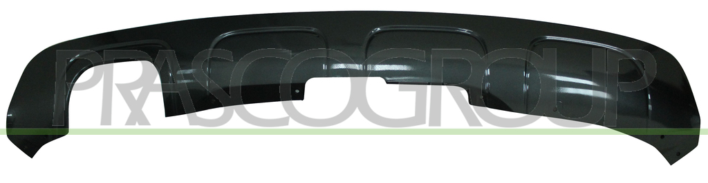 SPOILER PARAURTI POSTERIORE-GRIGIO SCURO-LUCIDO-CON SCARICO DOPPIO A SINISTRA MOD. M-TECH