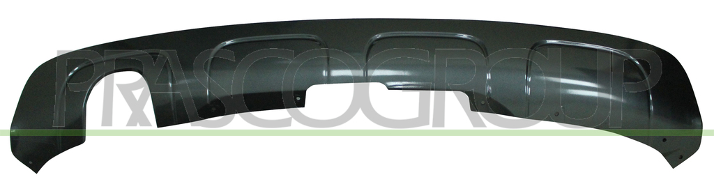 SPOILER PARAURTI POSTERIORE-GRIGIO SCURO-LUCIDO-CON SCARICO SINGOLO A SINISTRA MOD. M-TECH
