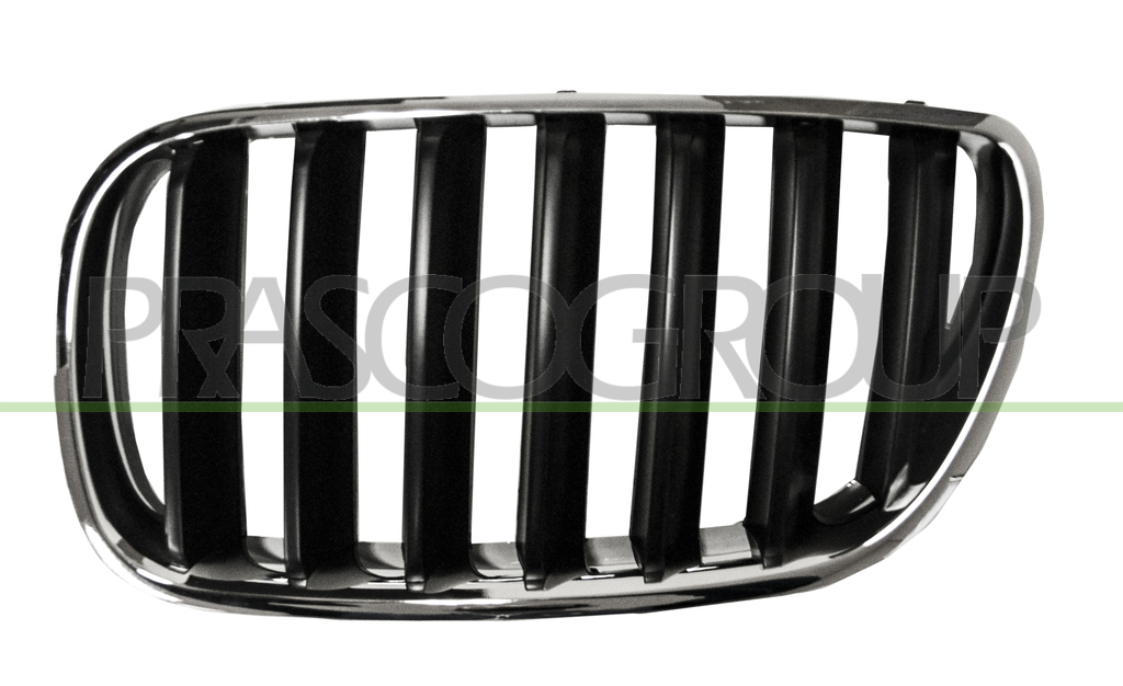 GRILLE CALANDRE GAUCHE CHROMEE/NOIRE 