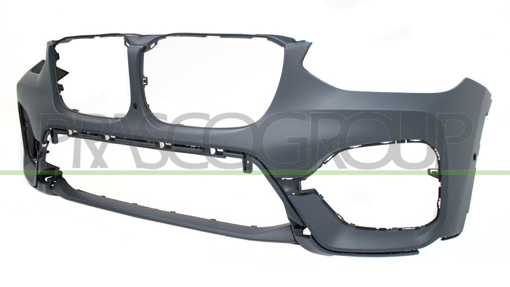 FRONT BUMPER-PRIMED-WITH PDC+SENSOR HOLDERS-WITH PARK ASSIST