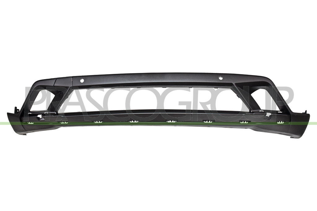 FRONT BUMPER-LOWER-BLACK-TEXTURED FINISH-WITH PDC HOLES+SENSOR HOLDERS