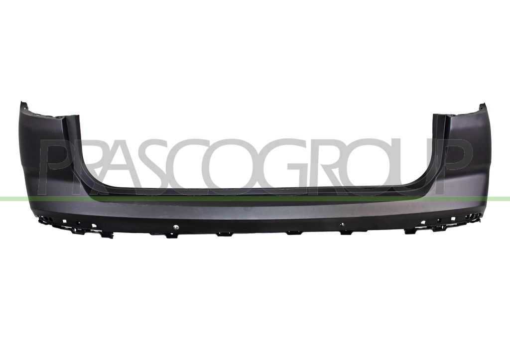 REAR BUMPER-UPPER-PRIMED-WITH PDC HOLES+SENSOR HOLDERS-WITH PARK ASSIST HOLES+SENSOR HOLDERS