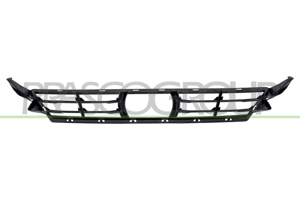 GRILLE CENTRALE DE PARE-CHOCS-AVANT-INFERIEURE-NOIRE-BRILLANTE-POUR REGULATEUR DE VITESSE