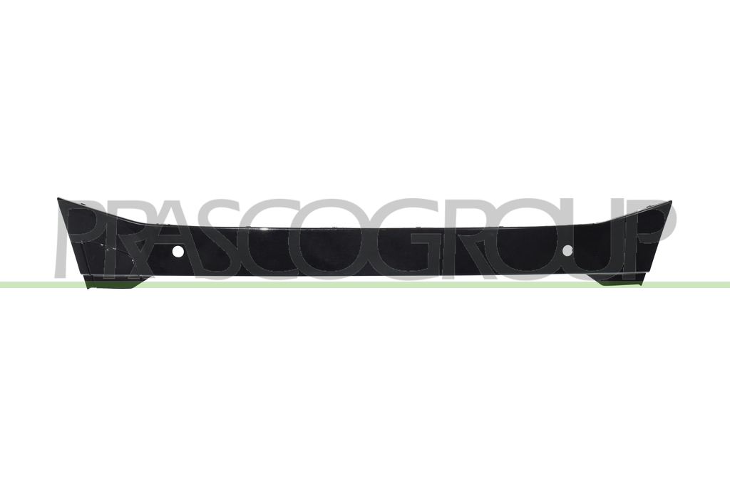 FRONT BUMPER MOLDING-CENTRE-BLACK-GLOSSY