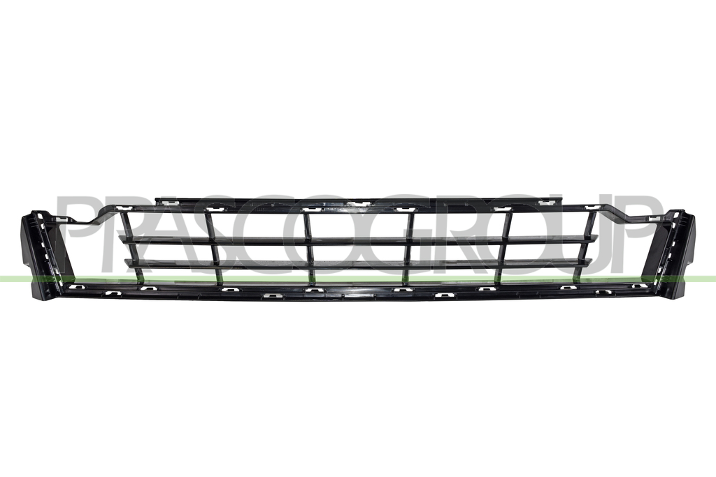 FRONT BUMPER GRILLE-CENTRE-BLACK-GLOSSY