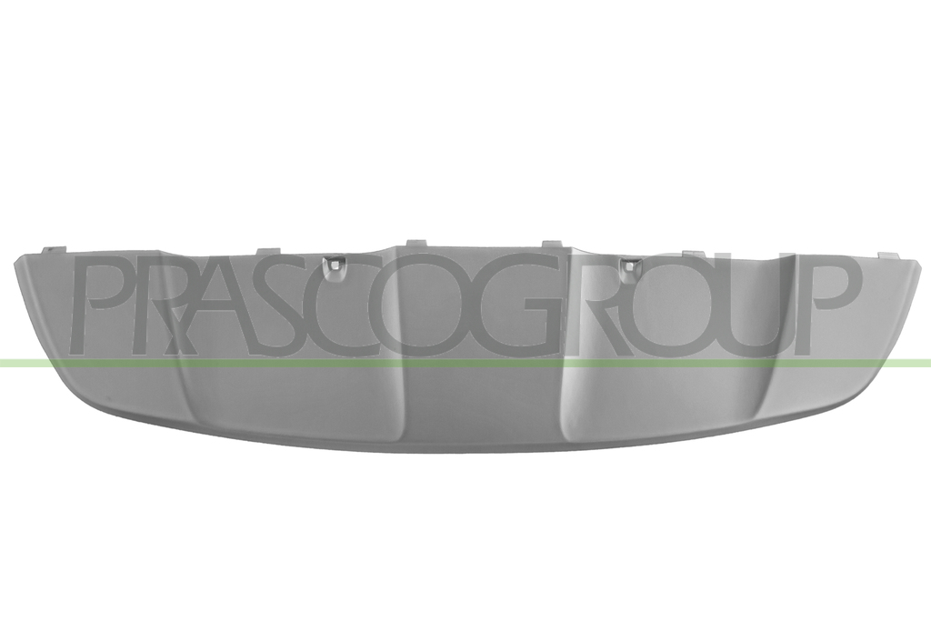 REAR BUMPER MOLDING-LOWER-SILVER