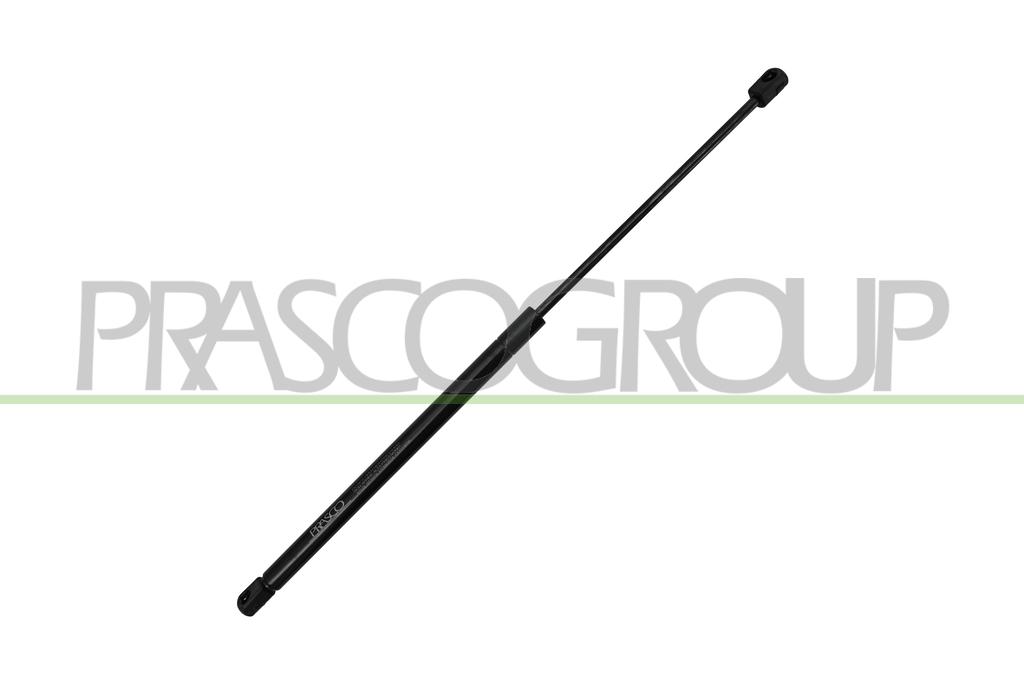 REAR HATCH WINDOW GAS SPRING - 305 N - L 554,5 MM - C 229 MM - Ø 18 MM - Ø 8 MM