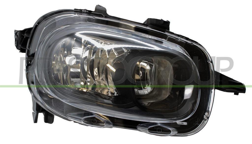 HEADLAMP RIGHT H7+H7 ELECTRIC-WITH MOTOR