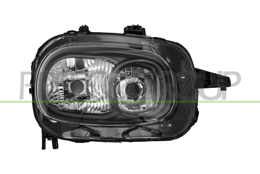 HEADLAMP RIGHT H7+H7-ELECTRIC-WITH MOTOR