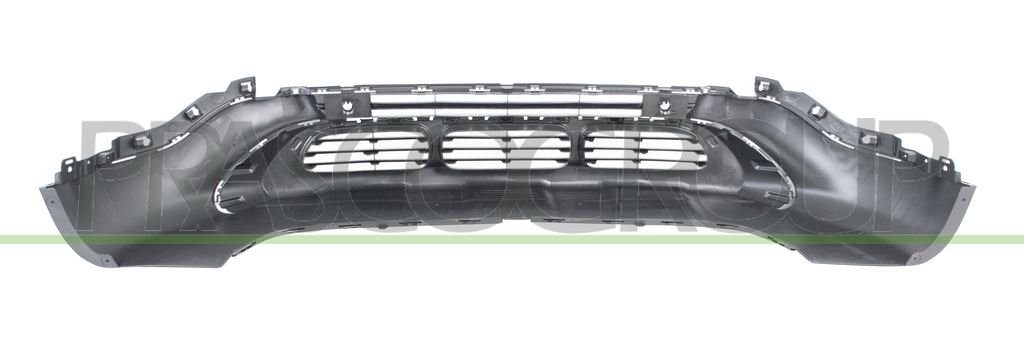 FRONT BUMPER SPOILER-BLACK-TEXTURED FINISH-WITH MOLDING HOLES-WITH HOLES FOR PDC+SENSOR HOLDERS