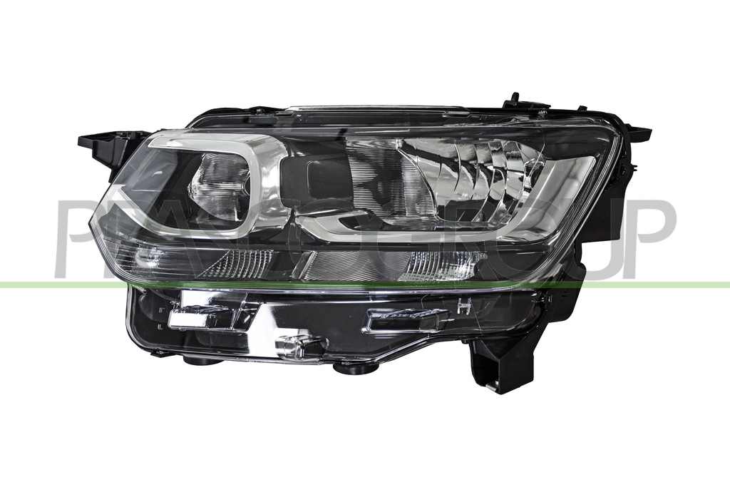 HEADLAMP LEFT H7+H1-UPPER-ELECTRIC-WITH MOTOR