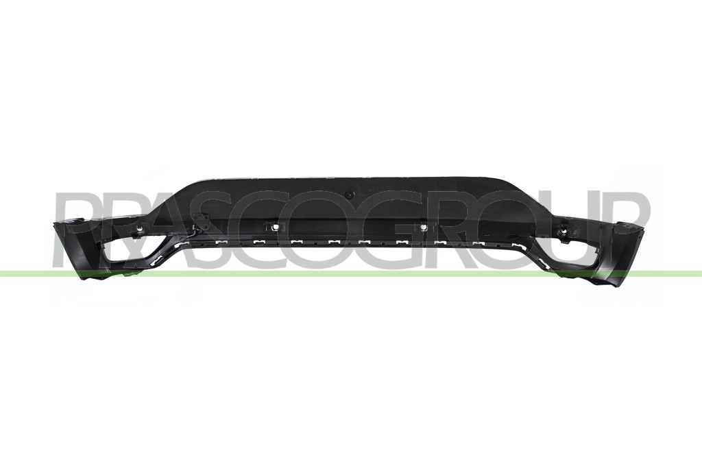 REAR BUMPER-LOWER-BLACK-TEXTURED FINISH-WITH TOW HOOK COVER-WITH PDC+SENSOR HOLDERS-WITH CUTTING MARKS FOR PDC