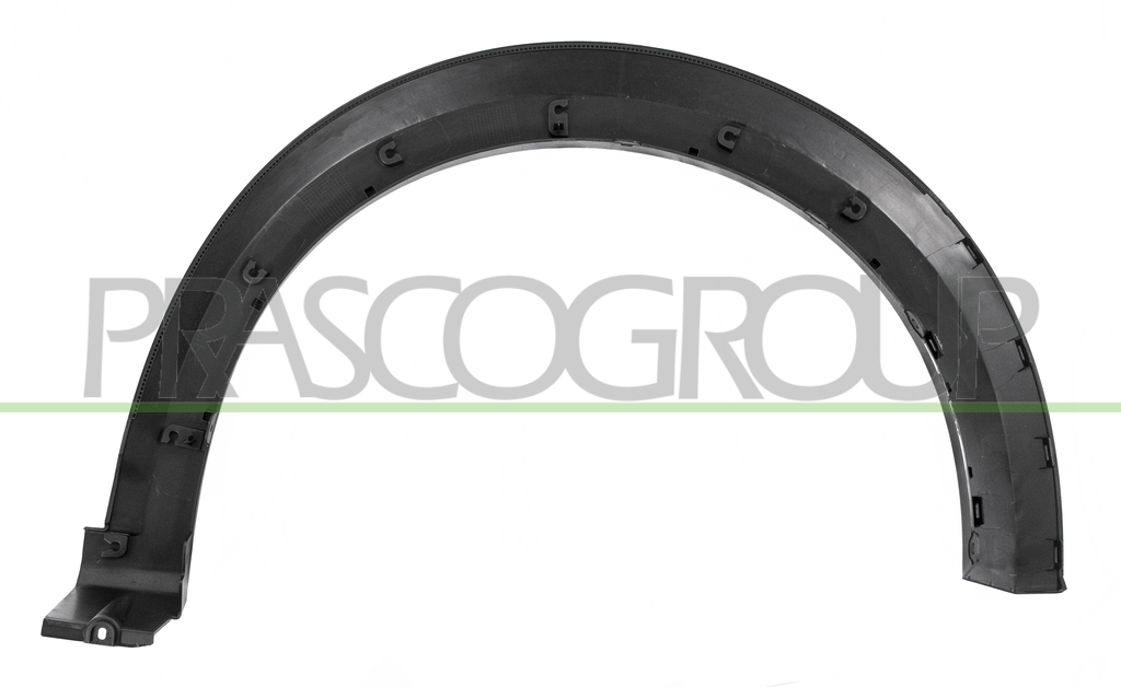 FRONT WHEEL ARCH EXTENSION LEFT-BLACK-TEXTURED FINISH