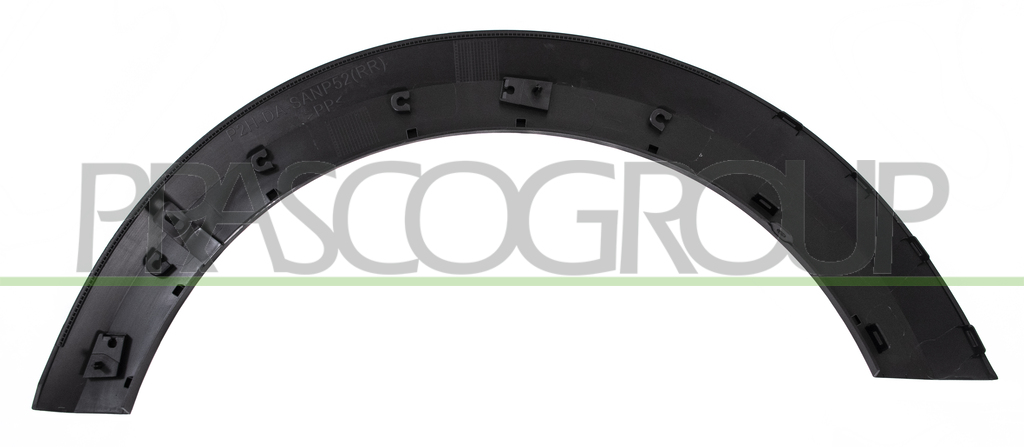 REAR WHEEL ARCH EXTENSION RIGHT-BLACK-TEXTURED FINISH