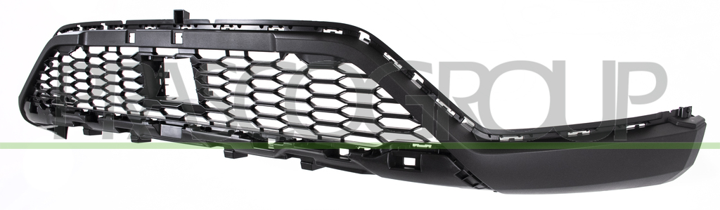 FRONT BUMPER GRILLE-CENTRE-BLACK-WITH PDC+SENSOR HOLDERS